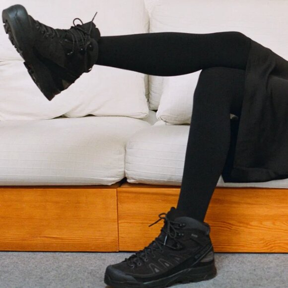 Salomon X-Alp Mid Leather Gore-Tex Boots - Picture 4 of 9